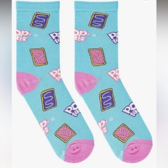 2/$16 mix and match) Pop Tarts crew socks - Picture 1 of 6